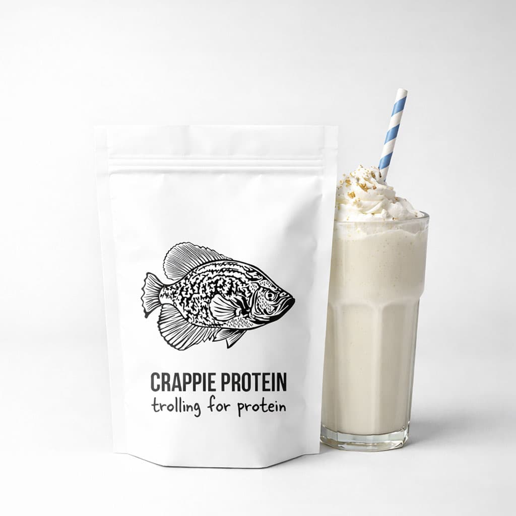 Crappie Protein: Vanilla Whey Protein Powder (30 servings)